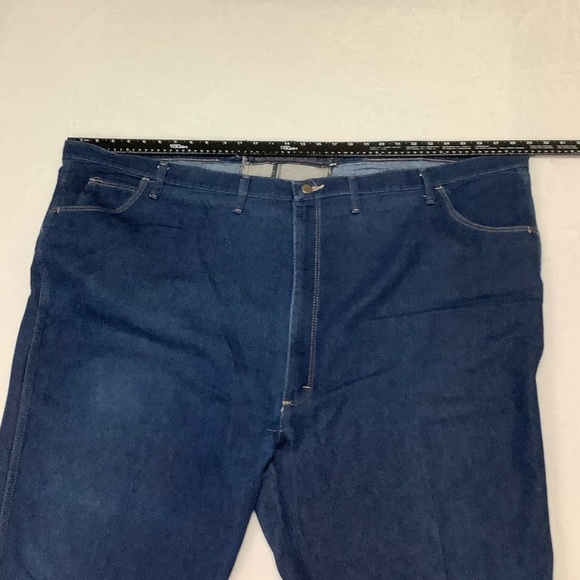 Wrangler Rugged Wear Stretch Regular Fit Jeans Blue Size 58” x 26.5” - Picture 3 of 7